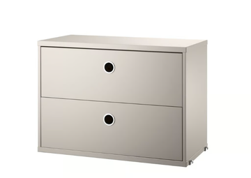 STRING® SYSTEM CHEST OF DRAWERS - Sectional MDF chest of drawers by String Furniture - view 3